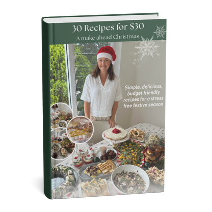 30 Recipes for $30 Christmas Ebook