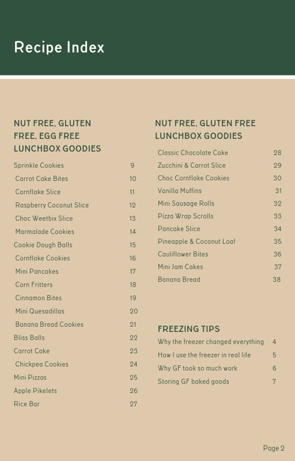 The Freezer Friendly Lunchbox Ebook